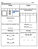 place value exit tickets