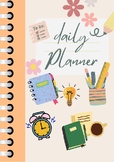 planner | daily planner | lesson planner | 80 pages