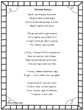 poema de Fernando Fortunato Vizcarrondo by maestra Natalie Santiago