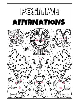 Preview of positive affirmations for kids
