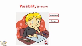 Preview of possibility primary Worksheets with Answers