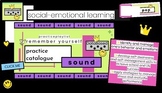 practice playlist | social-emotional learning slides