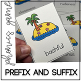 Prefix and Suffix FUN fluency and Accuracy Game for End of