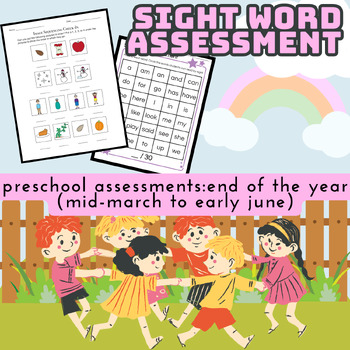 Preview of preschool assessments:end of the year (mid-march to early june)
