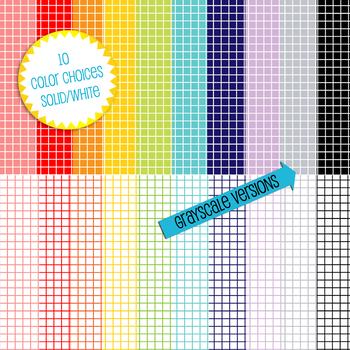printable graph paper 1 4 grid 8 5 x11 jpg 8 colors black grayscale
