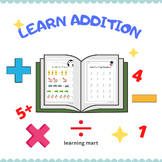 Printable Math Addition Worksheet (14 pages).Kindergarten-Grade 1