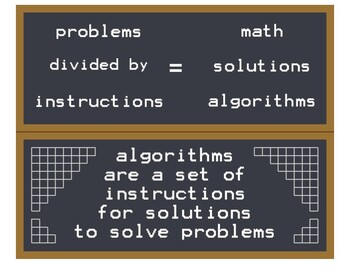 Preview of problems instructions solutions math algorithms sign distance learning