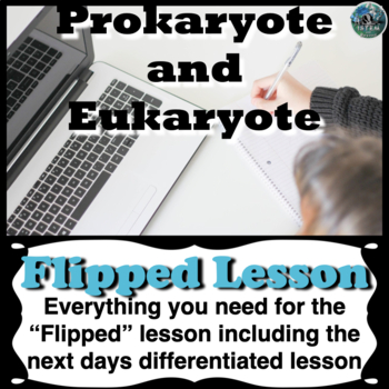 Preview of introduction to Cells prokaryotic and eukaryotic cells activity flipped lesson 