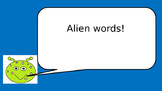 pseudo ( or alien/ nonsense) words Power Point phonics scr