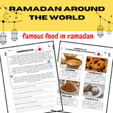 ramadan around the world  ( famous food in ramadan )