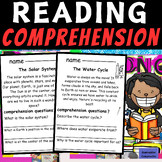 reading comprehension passages and questions,Questions - R