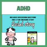 ADHD Social Story, strategies, lessons, self awareness -sp