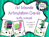 s blends articulation cards with visual