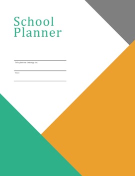 Preview of school planner