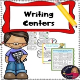 Writing Centers, postcards, poetry,  prompts, choice board