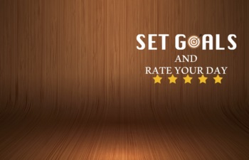 Preview of set goals and rate your day | inspirational journal for men, women and girls 20