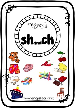 Preview of Digraph 'sh and ch' confusion worksheets Pack