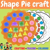 shape Pies craft | Thanksgiving math activities | Printabl