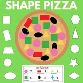 shape Pizza craft | interactive geometry activities  | 2D 