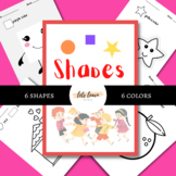 colors by shapes -Activity by  kids.