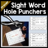 Sight Words with Hole Punchers {52 Pages from the Primer S