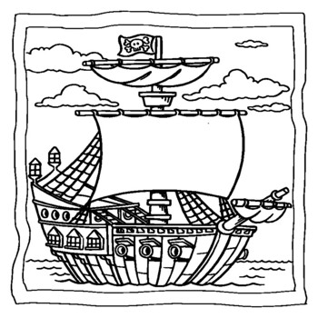 ships Coloring Book for Kids ( ships Coloring pages ) by abdell hida