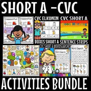 Preview of short a cvc activities**** 70% off for 24 hours***