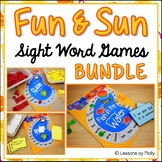 Sight Words Board Games for First and Second Graders