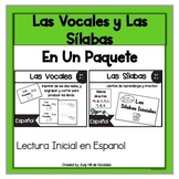 silabas vocales paquete spanish syllables vowels bundle
