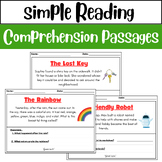 simple Reading Comprehension Passages