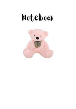Preview of sketchbook with cute little bear It is one of the interesting options.