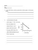 slope exit ticket