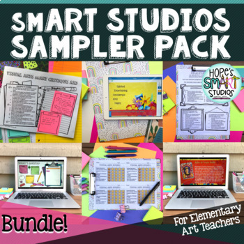 Preview of smART Studios Sampler Pack for Elementary Art Teachers (BUNDLE)