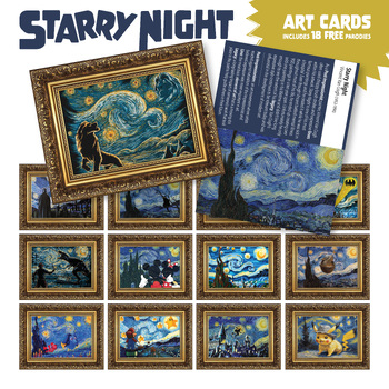 Preview of ART Cards: Starry Night
