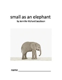 small as an elephant novel study