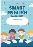 smart english worksheet