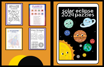Preview of solar eclipse 2024 pazzles