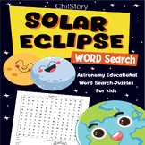 solar eclipse 2024 word search,  eclipse 2024 activities,