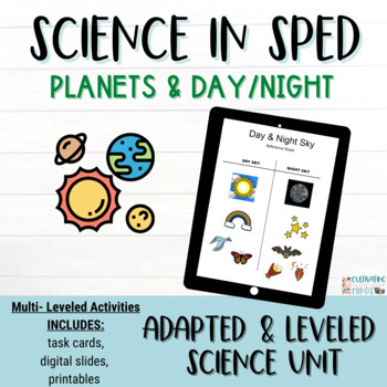 Preview of solar system special education | Adapted Science Units Special Education