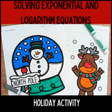 solving exponential and logarithms eqs activities for revi