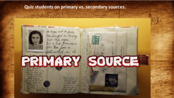 Preview of sources on information | primary vs. secondary sources