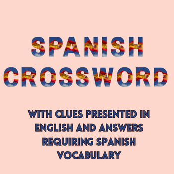 Spanish Crosswords With English Clues Hispanic Culture TPT   Original 9700342 1 