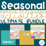 Speech & Language Ultimate Seasonal Bundle {growing bundle}