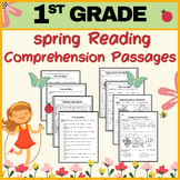 spring 1st Grade Reading Comprehension Passages / april Ac