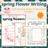 spring Flower Writing Craftwriting prompts, writing papers