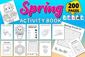 Preview of spring break reset  activities craft