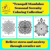spring mandala coloring pages / worksheet Back To School Activity