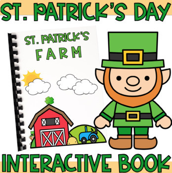 Preview of St Patrick's Day Speech Therapy Interactive Book