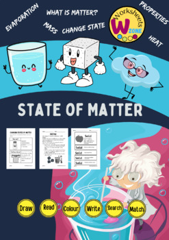 Preview of state of matter and change of state solid liquid gas and plasma Phase Changes