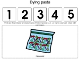 step by step dying pasta